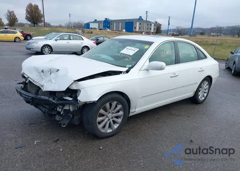 2009 Hyundai Azera Gls from USA, damaged, VIN KMHFC46D39A351698